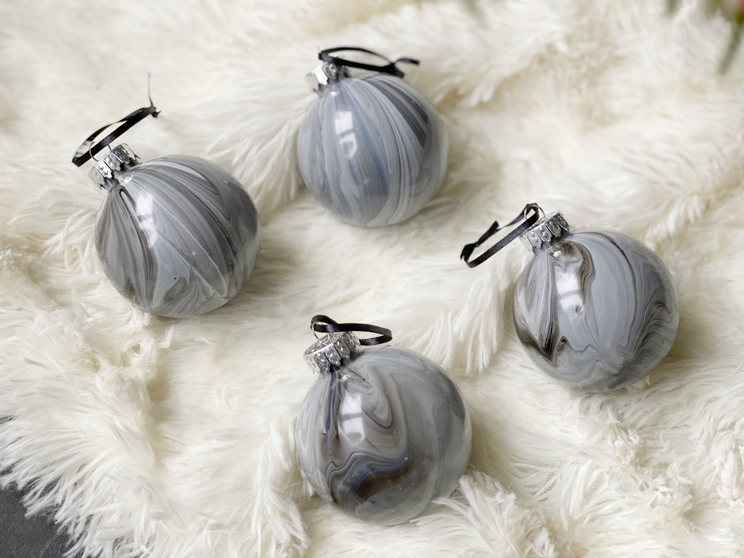 Hand-Dipped Holiday Ornaments, Night Dreams Collection