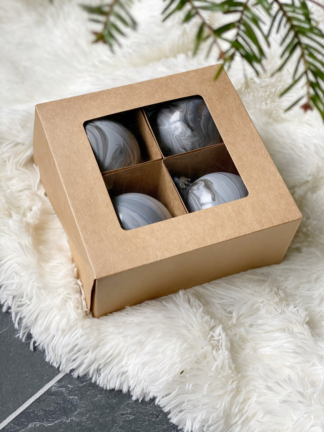 Hand-Dipped Holiday Ornaments, Night Dreams Collection