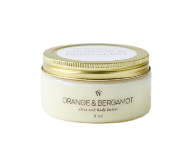 Orange + Bergamot Body Butter by Earth Elements, 8 oz