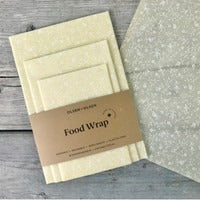 Organic Beeswax Food Wrap Collection - Neutral Color Mix