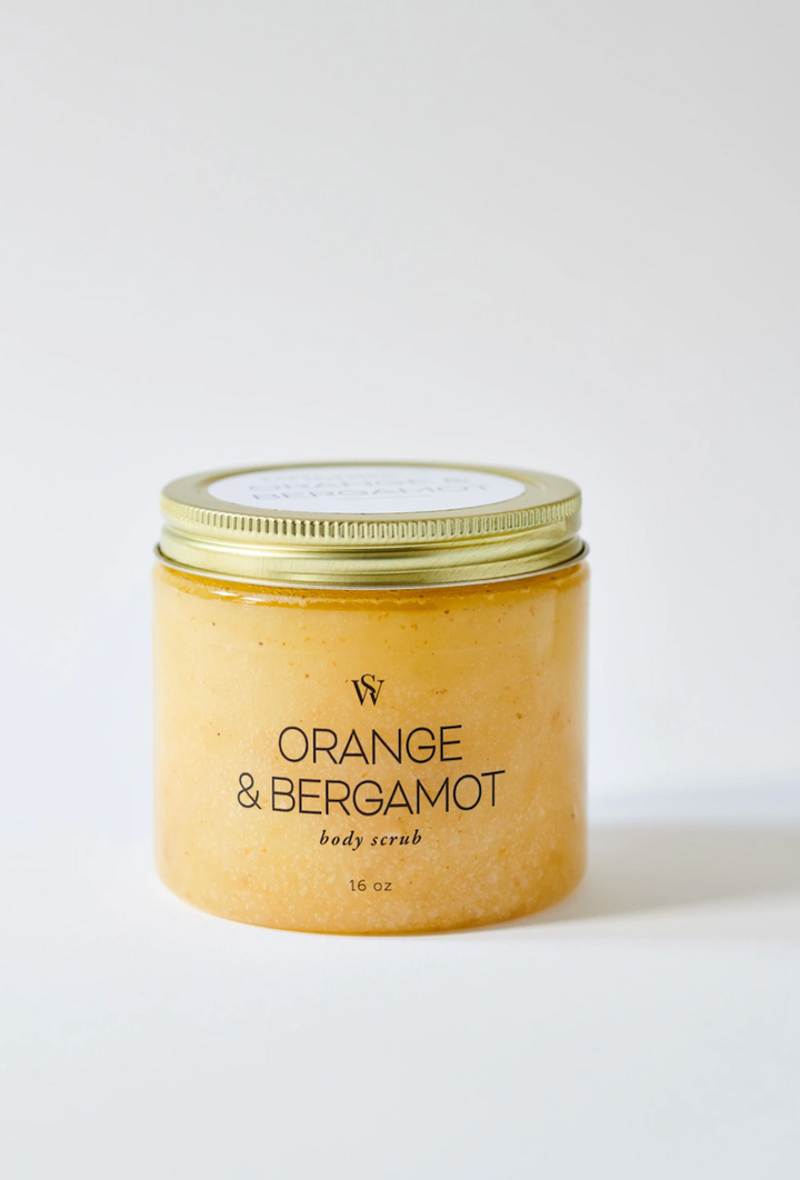 Orange & Bergamot Body Scrub by Earth Elements, 16 oz