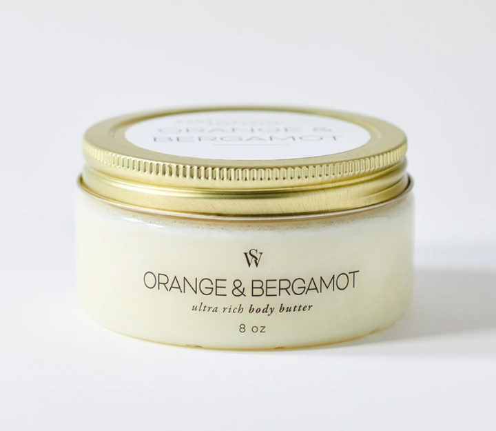 Orange + Bergamot Body Butter by Earth Elements, 8 oz