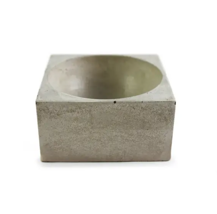 Pinch Bowl (White and Gray)