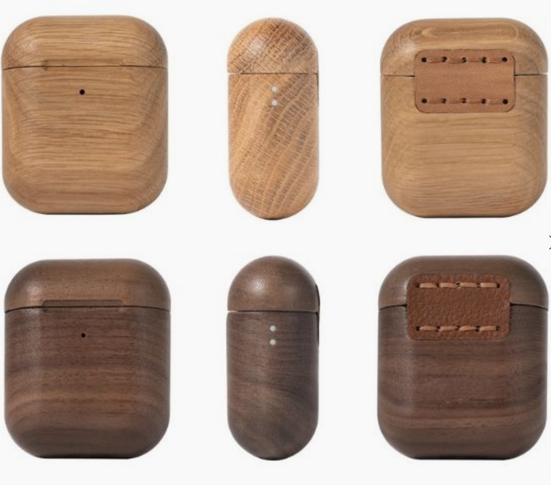 Wooden AirPods Case - Oak or Walnut
