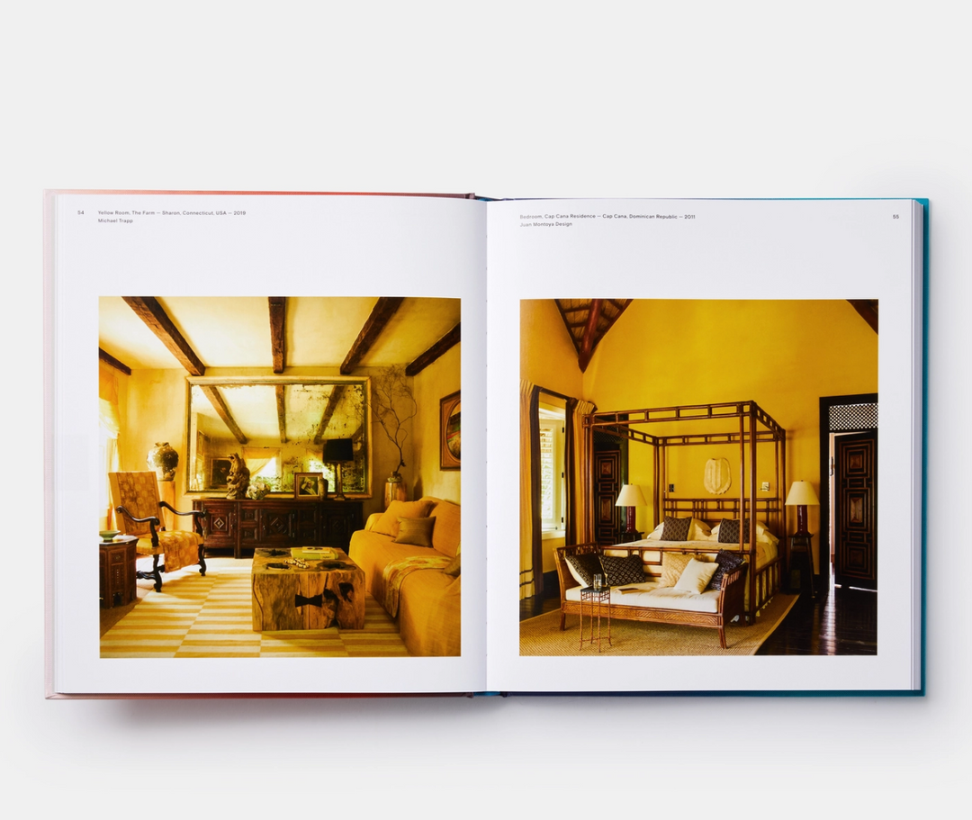 Living in Color - Color in Contemporary Interior Design With texts by color historian Stella Paul + interior designer India Mahdavi