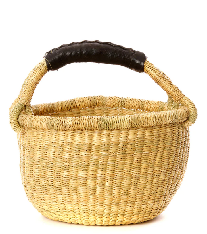 Natural Baby Ghanaian Bolga Basket