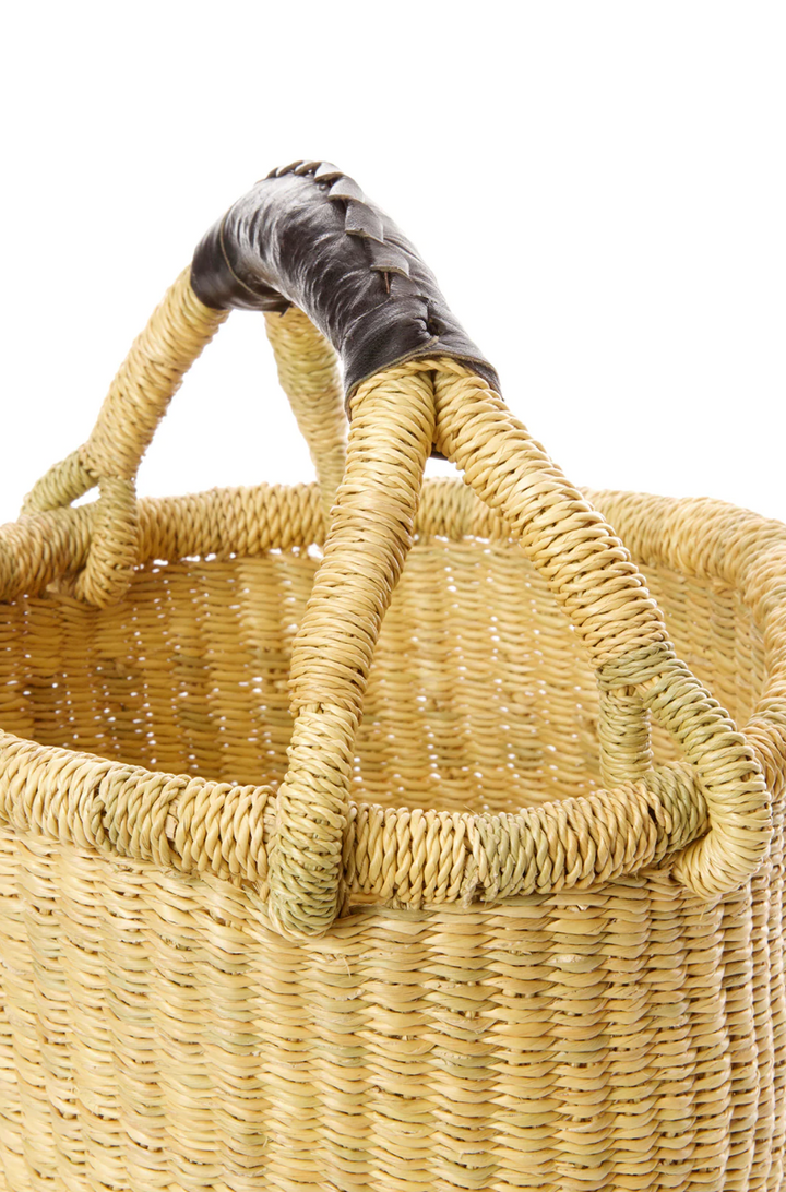 Natural Baby Ghanaian Bolga Basket
