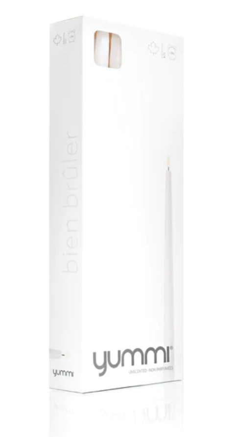 Pair of Taper Candles in Ivory Pair of Taper Candles in Ivory