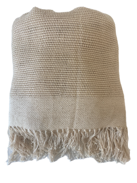 Zambia Open Weave Cotton Throw