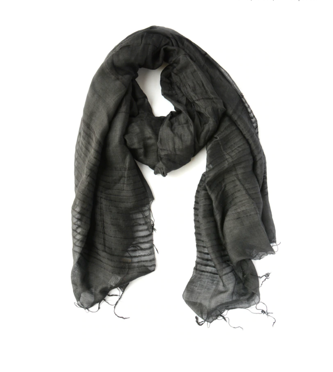 Anh Striped Midnight Scarf