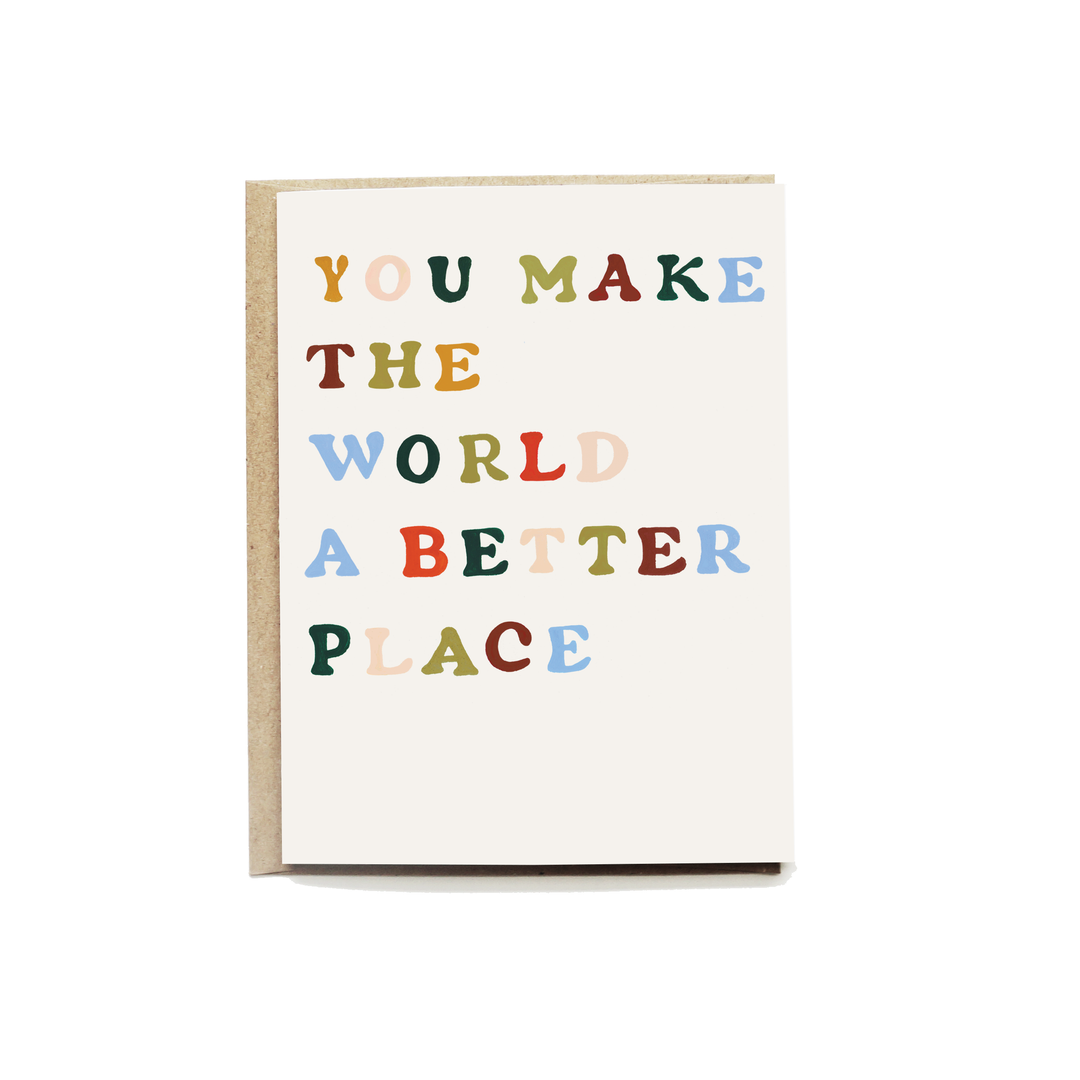 "Better Place" Greeting Card