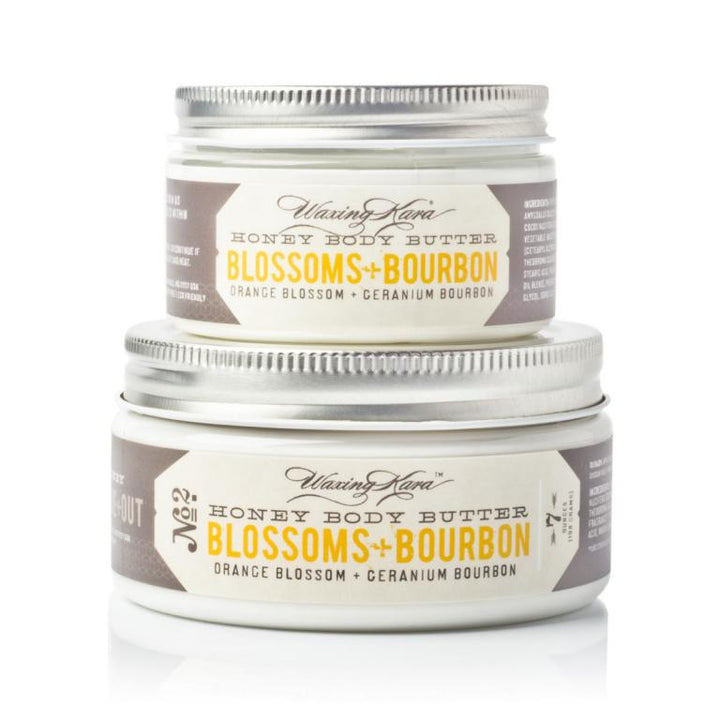Blossoms + Bourbon Body Butter 4 oz. by Waxing Kara
